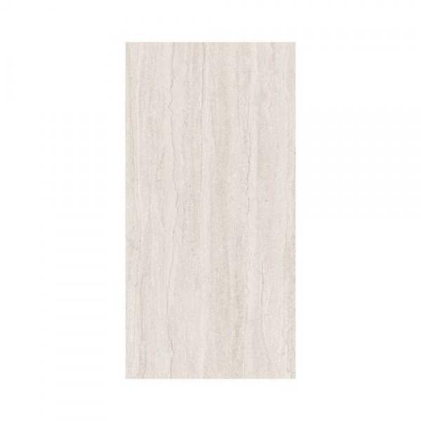 Valencia Ivory Matt Travertine Effect Porcelain Wall   Floor Tile   600mm x 300mm Porcelain Tiles